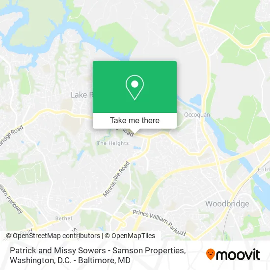 Patrick and Missy Sowers - Samson Properties map
