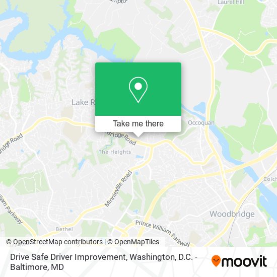 Drive Safe Driver Improvement map