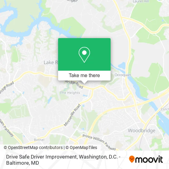 Drive Safe Driver Improvement map