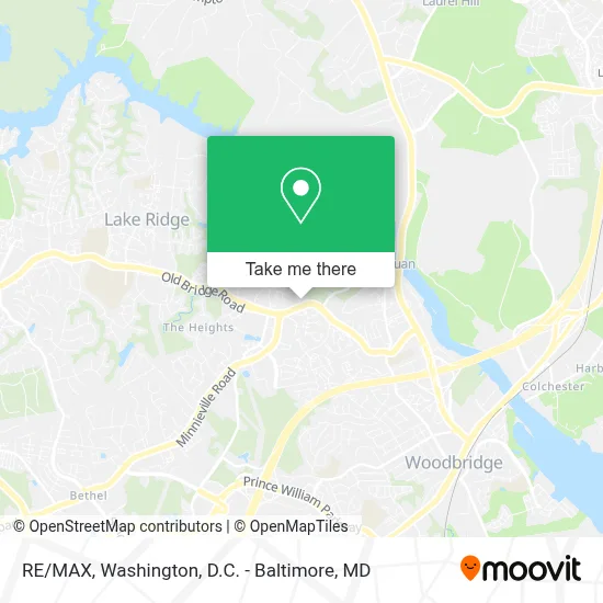 RE/MAX map