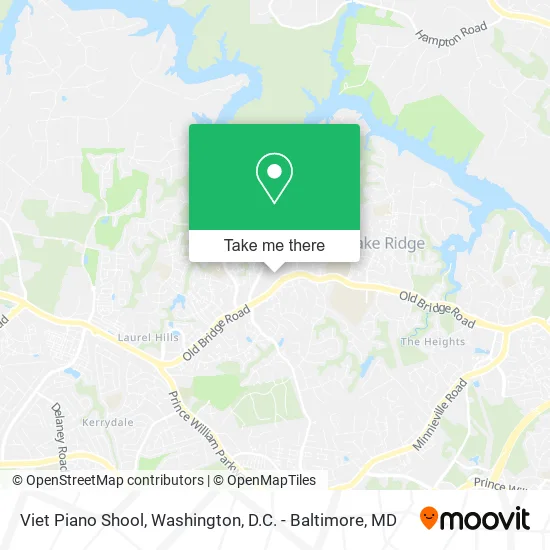 Viet Piano Shool map