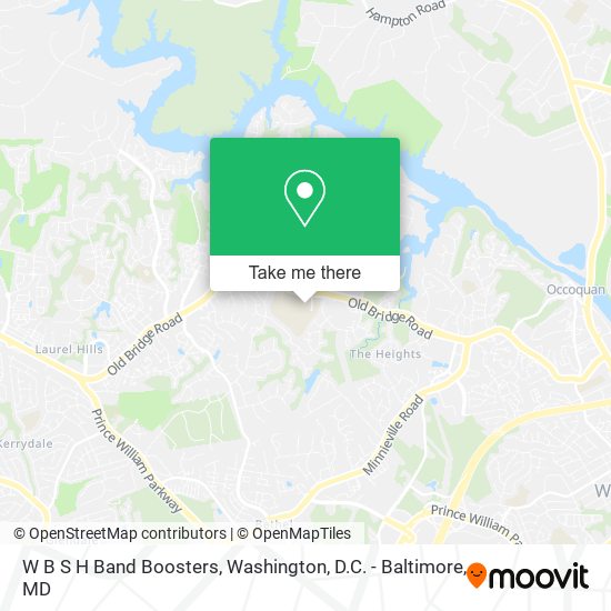 Mapa de W B S H Band Boosters