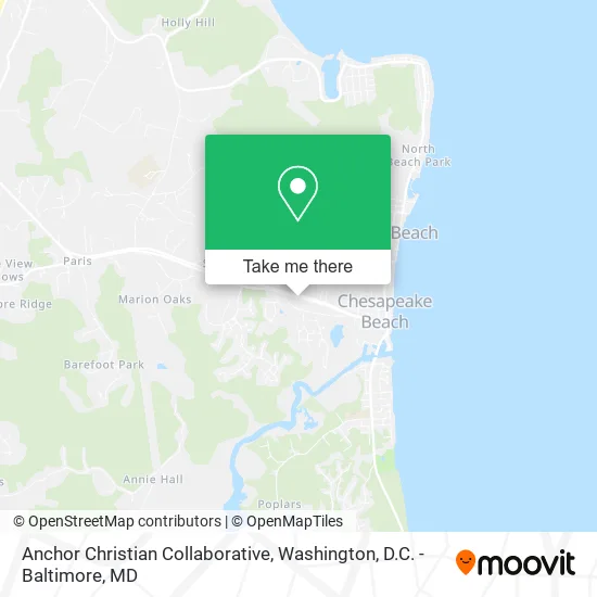 Anchor Christian Collaborative map