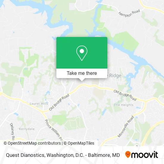 Quest Dianostics map
