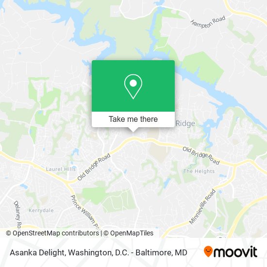 Mapa de Asanka Delight