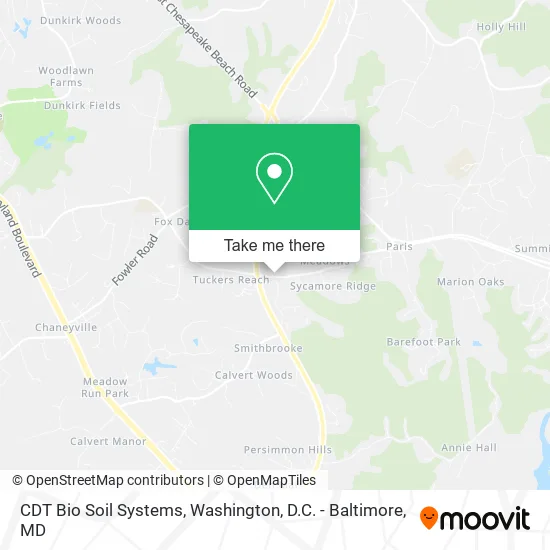 CDT Bio Soil Systems map