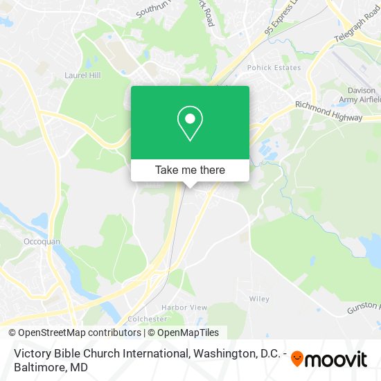 Mapa de Victory Bible Church International