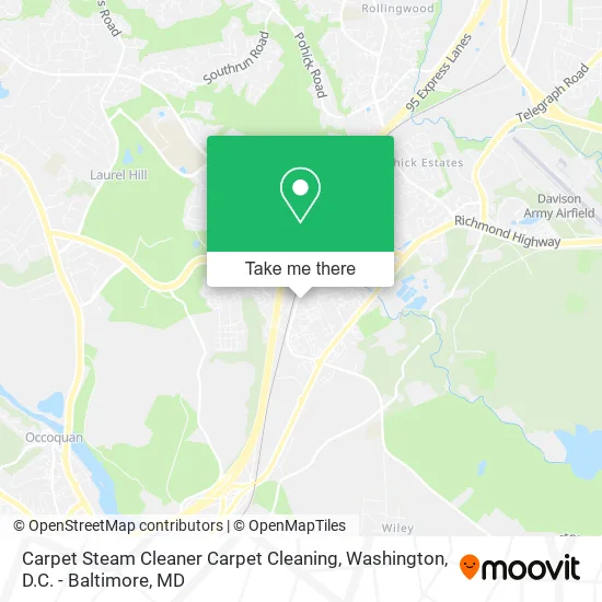 Mapa de Carpet Steam Cleaner Carpet Cleaning