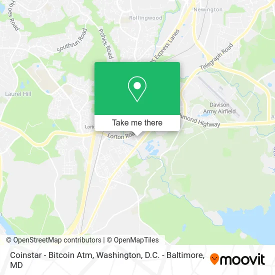 Coinstar - Bitcoin Atm map