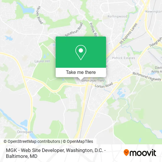 MGK - Web Site Developer map