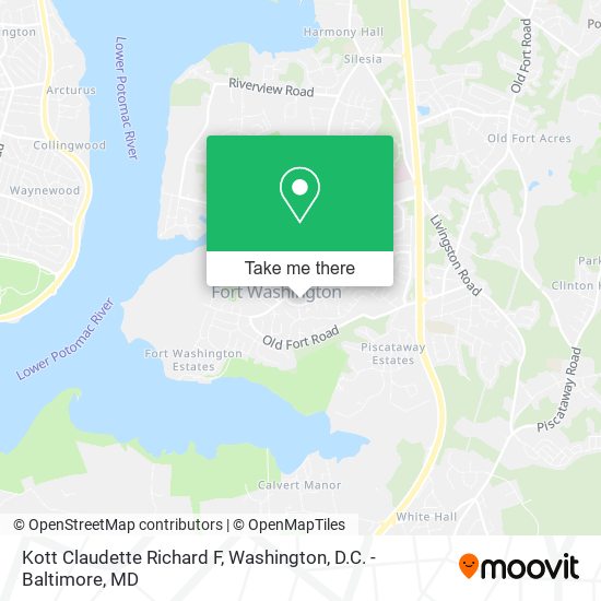 Kott Claudette Richard F map