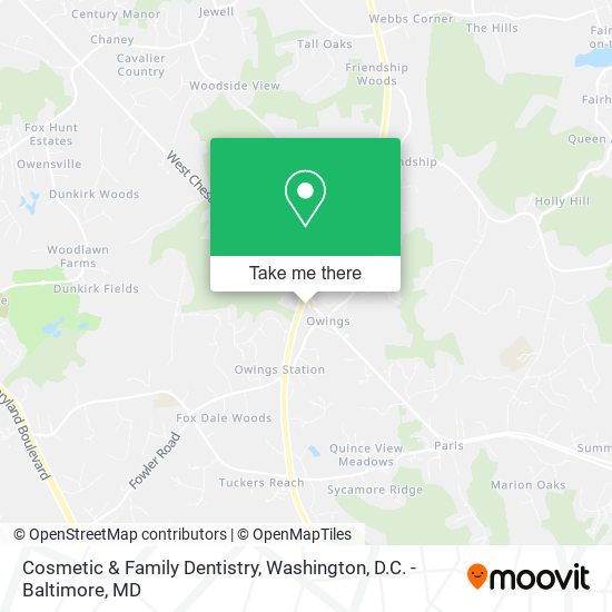 Cosmetic & Family Dentistry map