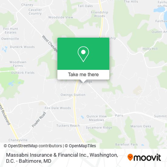 Massabni Insurance & Financial Inc. map