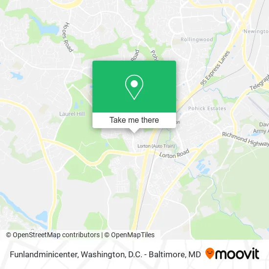 Funlandminicenter map