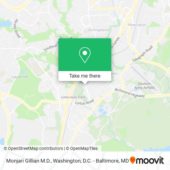 Monjari Gillian M.D. map