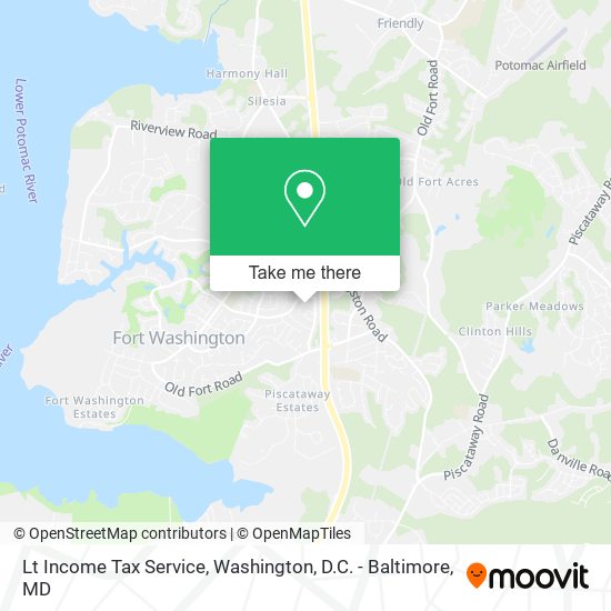 Lt Income Tax Service map