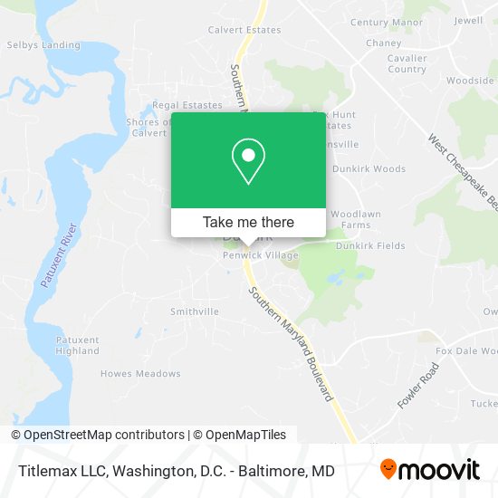 Titlemax LLC map