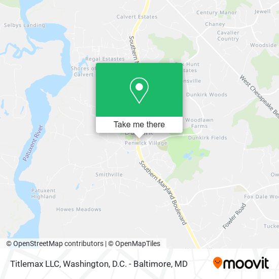 Mapa de Titlemax LLC