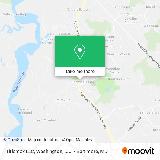 Titlemax LLC map