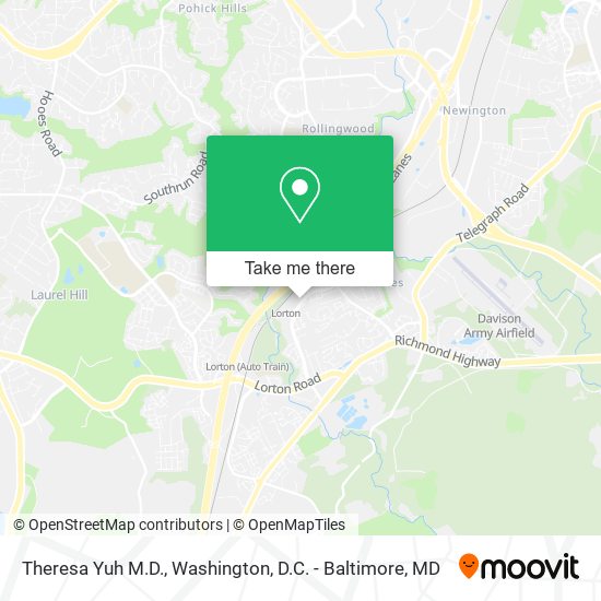 Theresa Yuh M.D. map