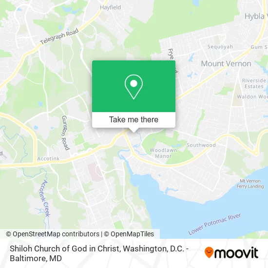 Mapa de Shiloh Church of God in Christ