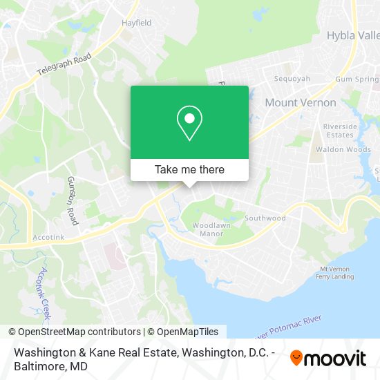 Mapa de Washington & Kane Real Estate