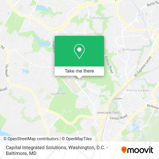 Capital Integrated Solutions map