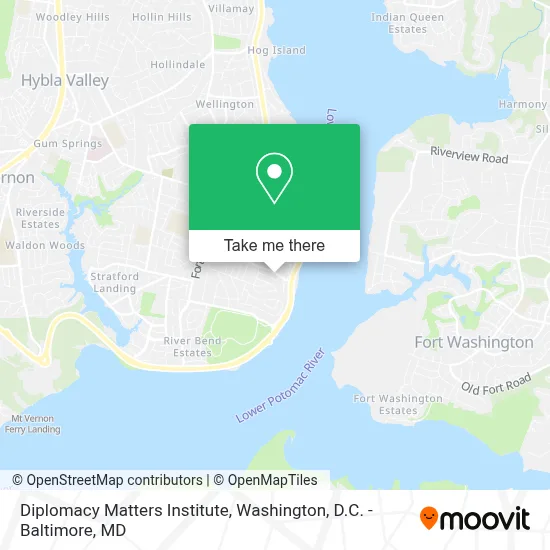 Diplomacy Matters Institute map