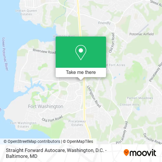 Straight Forward Autocare map
