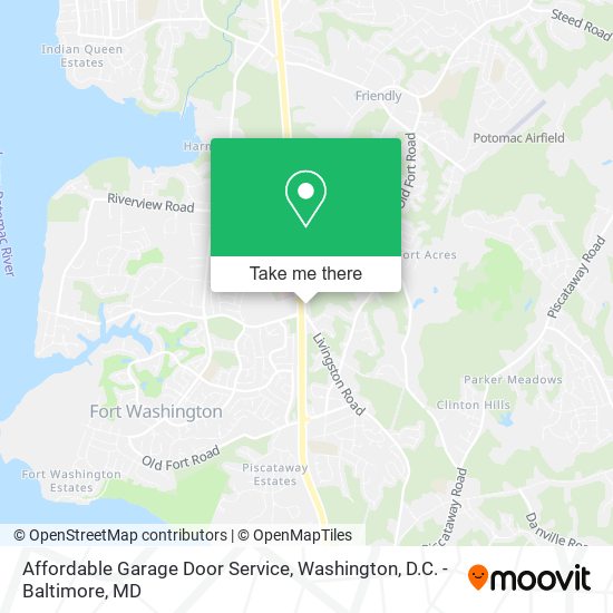 Affordable Garage Door Service map
