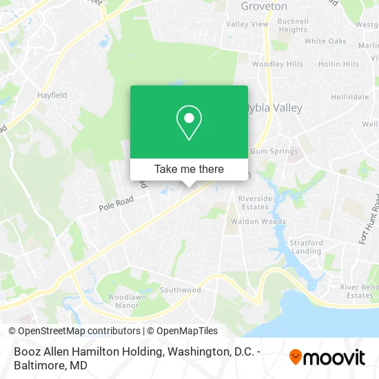Mapa de Booz Allen Hamilton Holding