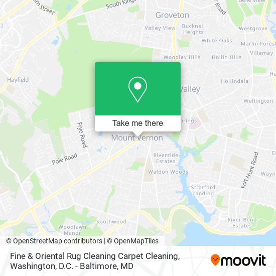 Mapa de Fine & Oriental Rug Cleaning Carpet Cleaning