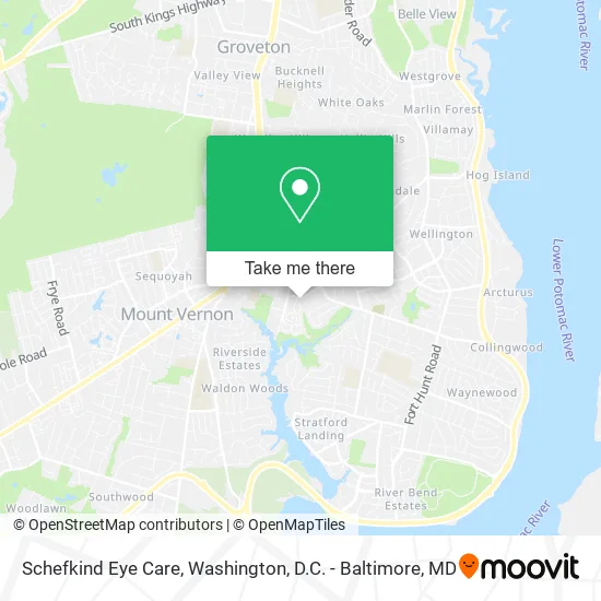 Schefkind Eye Care map