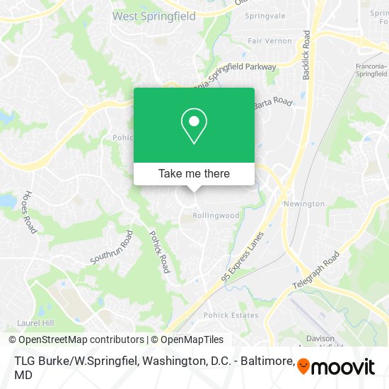 Mapa de TLG Burke/W.Springfiel