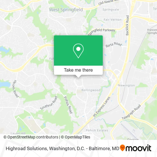 Highroad Solutions map