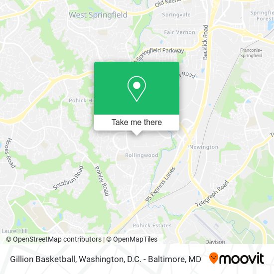 Gillion Basketball map