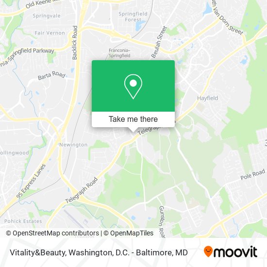 Vitality&Beauty map