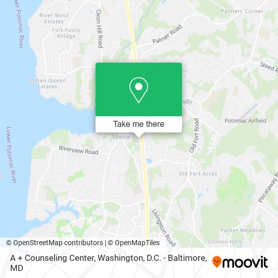 Mapa de A + Counseling Center