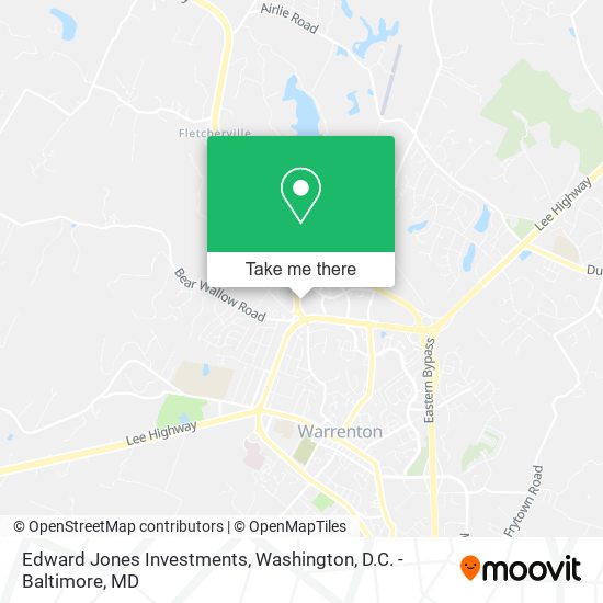 Edward Jones Investments map