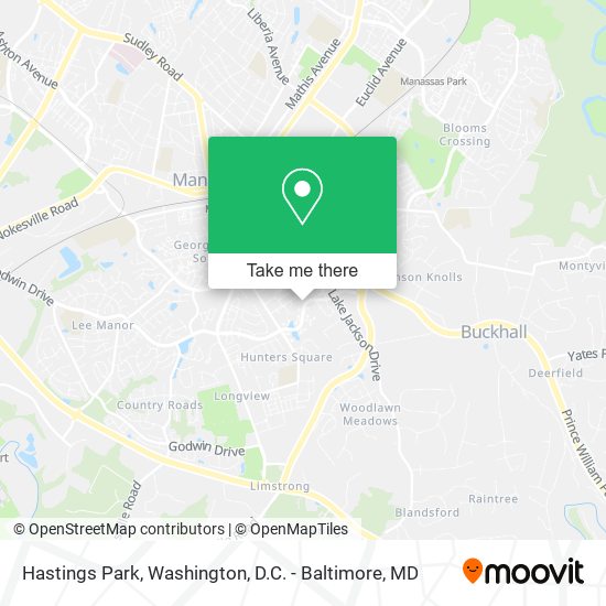 Hastings Park map