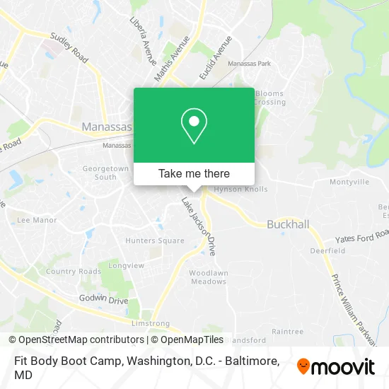 Fit Body Boot Camp map