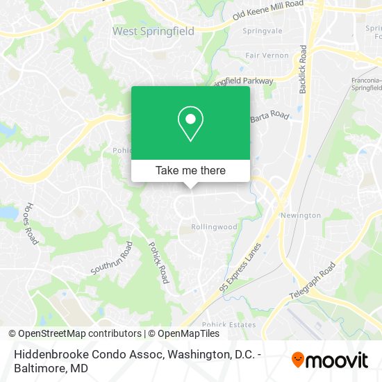 Hiddenbrooke Condo Assoc map
