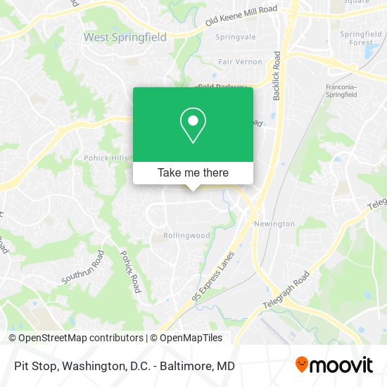 Pit Stop map