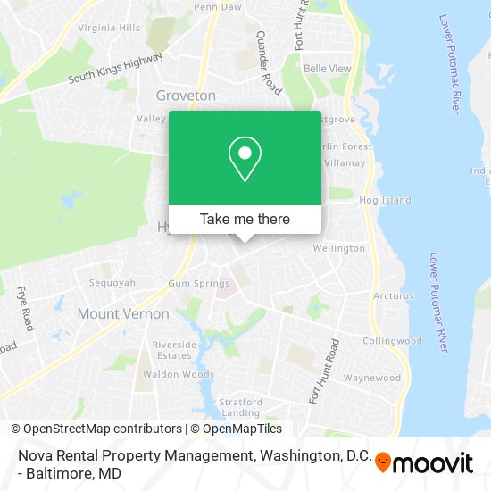 Mapa de Nova Rental Property Management