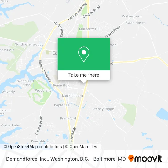 Demandforce, Inc. map