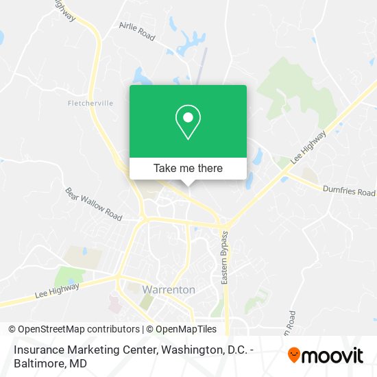Insurance Marketing Center map