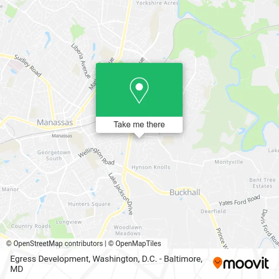 Egress Development map