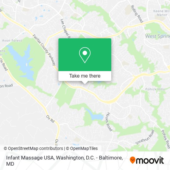 Infant Massage USA map