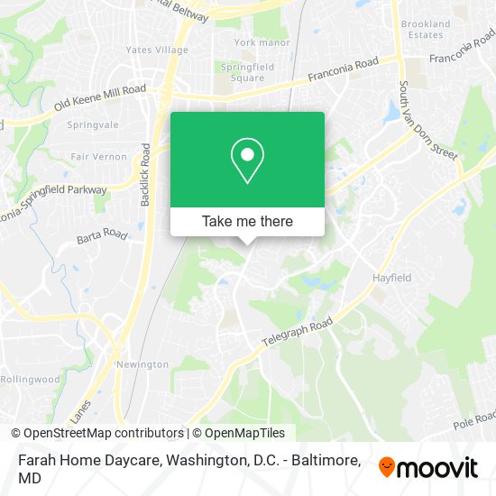Mapa de Farah Home Daycare