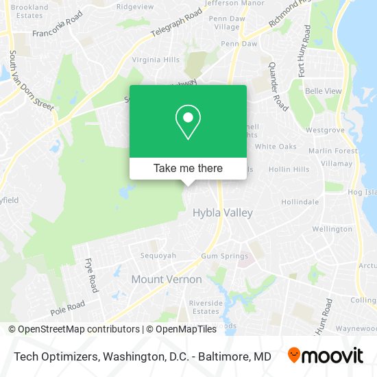 Tech Optimizers map